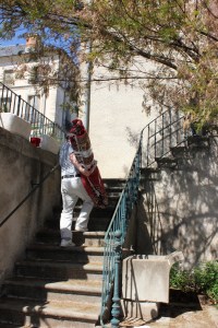 Stora mattan på väg in