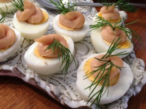 Med kaviar hemifrån