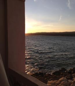 La Madrague, solnedgång