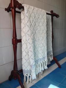 J och G får inviga de nya badlakanen