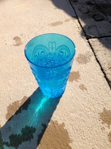 Det gick åt mängder med vatten idag