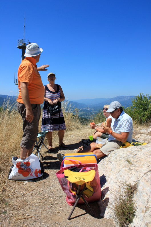Lunch på Pic de Tantajo