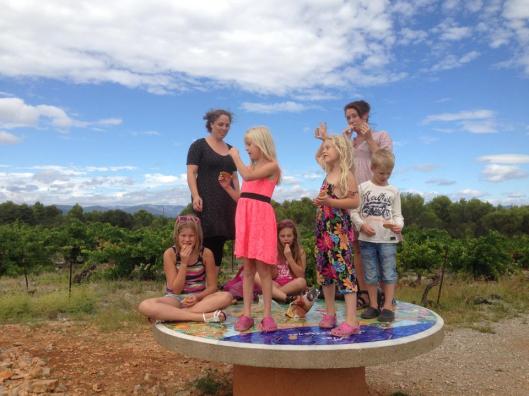 Bra orienteringsplats på pilgrimsvägen - det kommer mer bilder härifrån i ett senare inlägg