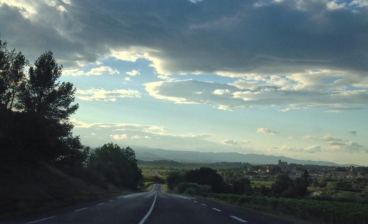 Mot Murviel - ljusare