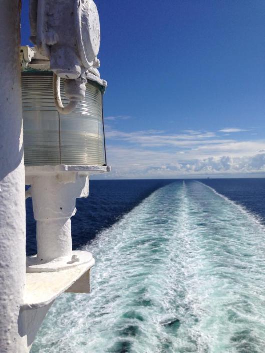 Soligt och skönt på sjön