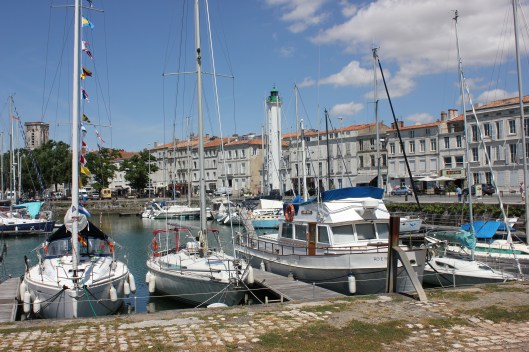 En fin gammal Grand Banks i hamnen